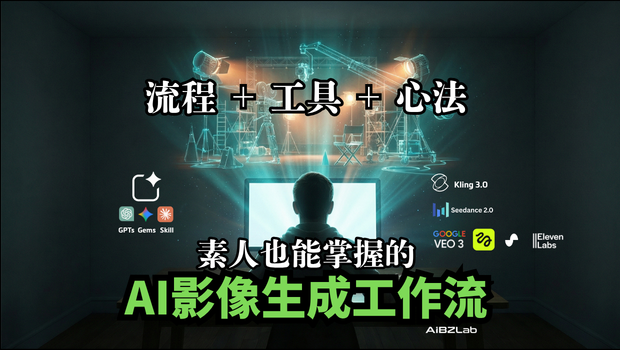 素人也能掌握的 AI 影像工作流