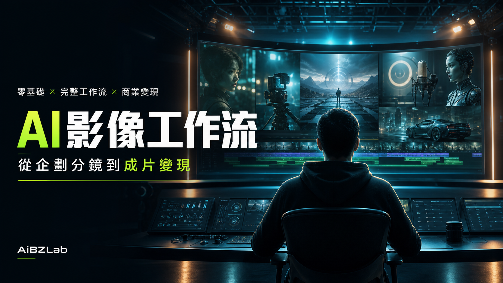 素人也能掌握的 AI 影像工作流